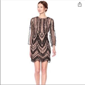 Dress the Population Jenny Long Sleeve High Neck Size XS